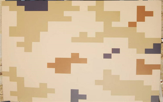 石景山荒漠迷彩漆喷涂